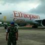 Usai Dipaksa Turun Jet TNI AU, Tim Gabungan Selidiki Pesawat Ethopian Cargo