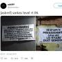 Viral Spanduk Pilpres Anti-Rusuh, Warganet Ingin Pidah ke RT 06