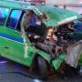 Tabrak Truk, Angkot Bogor Ringsek Dua Penumpang Tewas