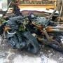 Polisi Duga Pelaku Pembakaran Motor Gunakan Molotov