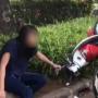 Diciduk Polisi, Pria Perusak Motor Pacarnya Ini Mengaku Kapok