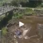 Heboh, Lubang Misterius Muncul di Dasar Sungai di Sleman