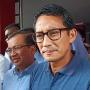 Sandiaga Akan Tonton Debat Jokowi dan Prabowo dari Bogor