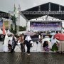 Monas Diguyur Hujan dan Becek, Acara Munajat 212 Tetap Dipenuhi Jamaah