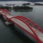 Berjuluk Jembatan Merah, Ini Kemegahan Hotelkamp di Papua