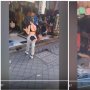 Bule Cantik Jadi Viral usai Pakai Celana Jeans yang Robeknya di Bokong