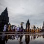 Umat Hindu Ikuti Tawur Agung di Candi Prambanan