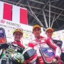 Bangga, Pembalap Indonesia Sapu Bersih Podium di Kelas AP250 ARRC Malaysia
