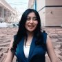 Liburan di Singapura, Pamela Safitri Terpukau Tanaman Berbentuk Mr P