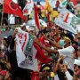 Jokowi Pamer Video Kampanye di Tegal: Saya Basah Kuyup
