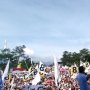 Kampanye di Sukabumi, Sandiaga Ajak Ribuan Massa Senam Dua Jari