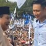 Kampanye Bersama AHY, Prabowo: Siapa Lebih Tampan?