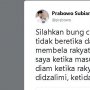 Dikritik Bilang Elite Bajingan, Prabowo: Siapa yang Tak Beretika
