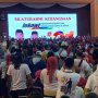 Belum Pidato, Jokowi Basah Kuyup Keringetan karena Pendukung di Depok