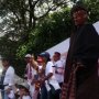 Boneka Sigale-gale Jadi Perhatian di Pinggir Kampanye Jokowi