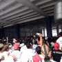 Pendukung Jokowi - Maruf Teriak Ingin Masuk GBK, Tapi di Dalam Sudah Penuh