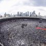 Disambut Solawat Gitar Ridho, Jokowi Berlari ke Panggung Kampanye di GBK