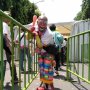 Badut Warna-warni Simpatisan Jokowi Ikut Ramaikan Konser Putih Bersatu