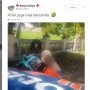 Tercyduk Mesra-mesraan di Depan Mobil Polisi, Pasang Ini Alami Hal Kocak