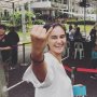 Nyoblos di Singapura, Marissa Nasution Ikut Antre Panjang