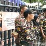 Toleransi Natal di Depok, Banser Keliling Gereja Patroli Keamanan