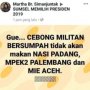 Nasi Padang Diboikot Jokowi Kalah di Sumatera, Gerindra Komentar Makjlep
