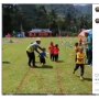 Semangat Banget, Aksi Peserta Lomba Lari Estafet Ini Bikin Ngakak Panitia