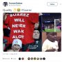 Liverpool Kalah Telak dari Barcelona, Meme Kocak Suarez Viral di Twitter