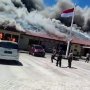 Kobaran Api di Polres Lampung Selatan Membesar karena Ruangan Terkunci