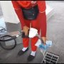 Video Viral Petugas SPBU Siram Uang Palsu Konsumen Pakai Bensin