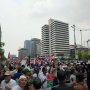 Didemo Ormas Gabungan, Polisi Tutup Jalan di Depan Bawaslu