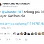 Ferdinand: Pak Wiranto Tolong Pak Kivlan Dibayar, Kasihan Dia