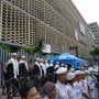 Biar Sejuk, Polisi Bersorban Kawal Demo Massa Kivlan Zein di Bawaslu