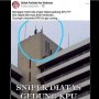 CEK FAKTA: Heboh Ada Sniper Saat Demo di Gedung KPU, Benarkah?