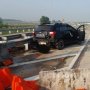 Baru Dua Hari Diresmikan, Mobil Tabrak Pembatas Beton Tol Malang - Pandaan