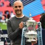 Man City Raih Treble Domestik, Pep: Lebih Sulit dari Juara Liga Champions
