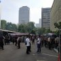 Usai Pengumuman Jokowi Menang, Polisi Bersenjata Jaga Bawaslu