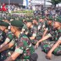 Jaga Aksi 22 Mei di Bawaslu, TNI Zikir Salawat dan Salat Asar di Jalanan
