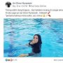 Minta Edit Foto Berenang di Amazon, Warganet Malah Kerjai Cewek Cantik Ini