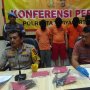 Komplotan Spesialis Rumah Kosong Bersenjata Api Ditangkap Polisi