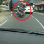Pemudik Sepeda Motor Ngantuk, Warganet Sebut Ingin Latihan Cornering
