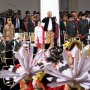 Jokowi Kenakan Blangkon Pimpin Upacara Hari Lahir Pancasila