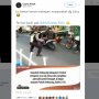Iringan Lagu BlackPink Bikin Kapolsek Ini Asyik Mengatur Lalu Lintas