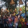 Ada Kirab Jaka Tingkir, Pengunjung Padati Puncak Pekan Syawalan Jurug