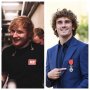 Foto Pamer Jersey Atletico Madrid, Ed Sheeran Gantikan Griezmann?