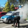Apes, Mobil Baru Terbakar usai Pemilik Tinggalkan Baterai Ponsel