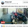 Geger Video Balita Bakar Motor, Warganet Ini Malah Salahkan CCTV