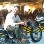 Keren, Rio Dewanto Doyan Motor Custom untuk Bepergian Jarak Dekat