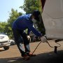 Mobil Tak Berstiker Uji Emisi Dilarang Parkir di Kantor Wali Kota Jakut