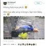 Tercyduk CCTV, Aksi Nolongin Boneka Balon yang Jatuh Ini Bikin Ngakak